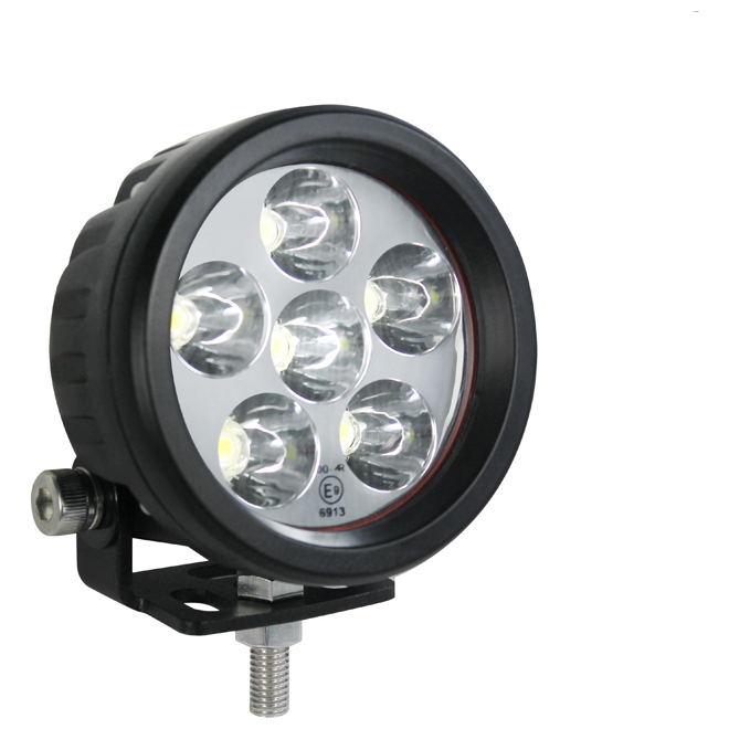 Round Reverse / Work Lamp - 10-80V