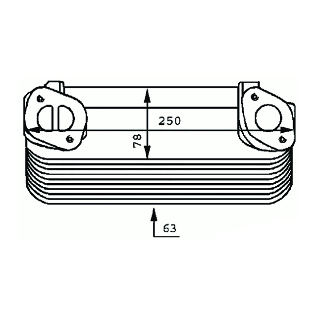 OIL COOLER (MROC0001)
