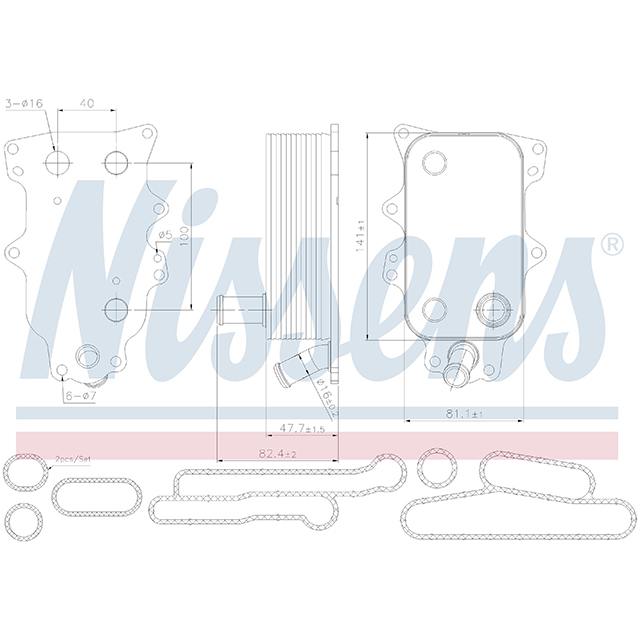 RUBBOLITE  CHEREAU REAR LAMP HARNESS ASSE (KLTF2073)