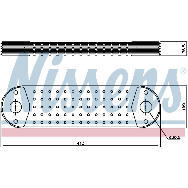 NISSENS OIL COOLER TO SUIT VOLVO