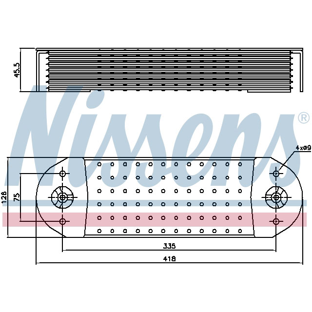 NISSENS OIL COOLER TO SUIT VOLVO