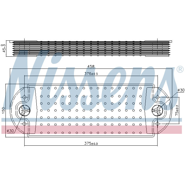 NISSENS OIL COOLER TO SUIT VOLVO