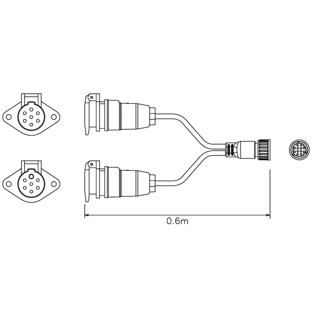 TRUCKLITE FRONT LOOM 24N-24S