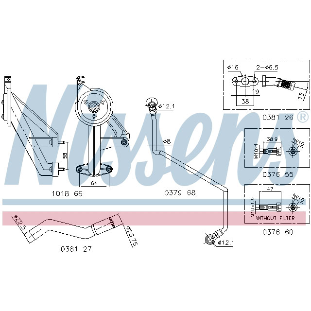 NISSENS TURBO TO SUIT LCV