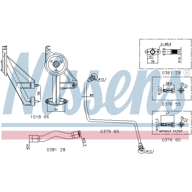 NISSENS TURBO TO SUIT LCV