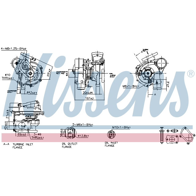 NISSENS TURBO TO SUIT LCV