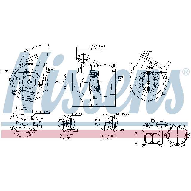 NISSENS TURBO TO SUIT MAN