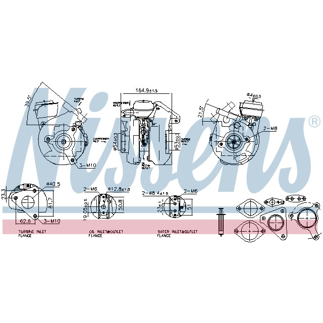 NISSENS TURBO TO SUIT LCV