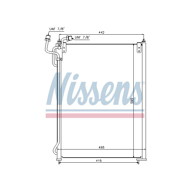 NISSENS CONDENSER TO SUIT MERCEDES