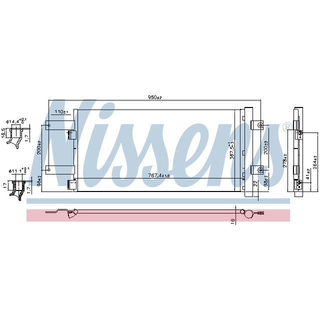 NISSENS CONDENSER TO SUIT MAN