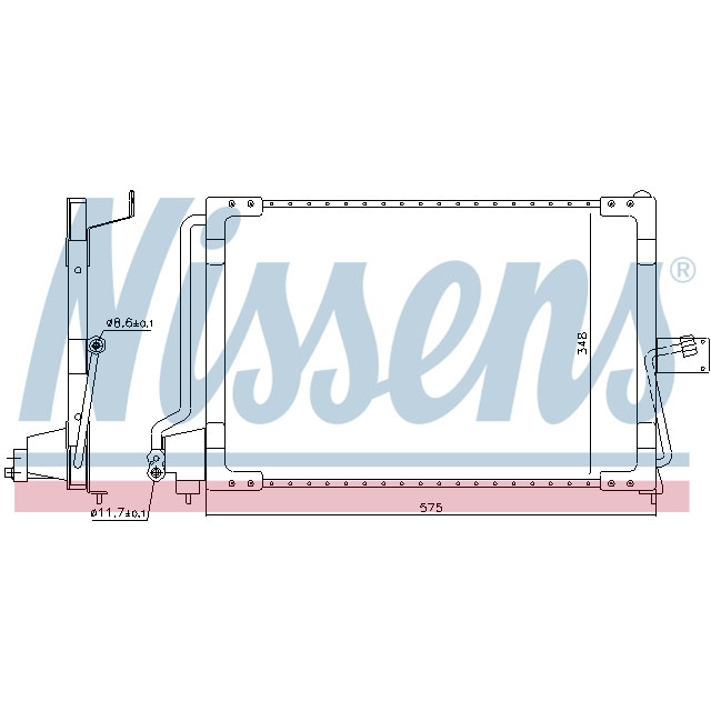 NISSENS CONDENSER TO SUIT LCV