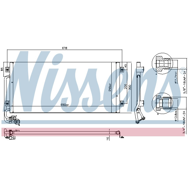 NISSENS CONDENSER TO SUIT MAN