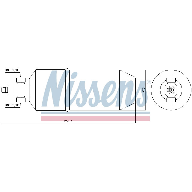 NISSENS RECEIVER DRYER TO SUIT IVECO