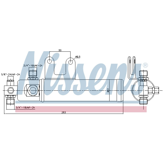 NISSENS RECEIVER DRYER TO SUIT MERCEDES