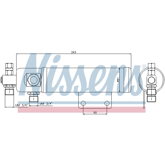 NISSENS RECEIVER DRYER TO SUIT MERCEDES