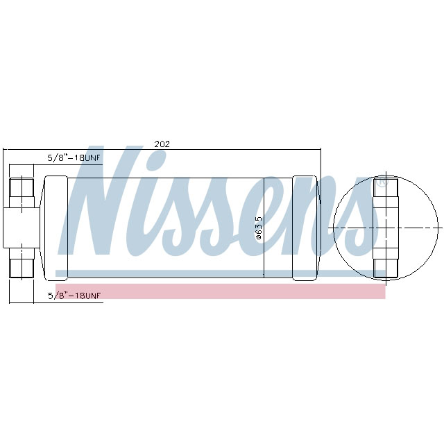 NISSENS RECEIVER DRYER TO SUIT DAF