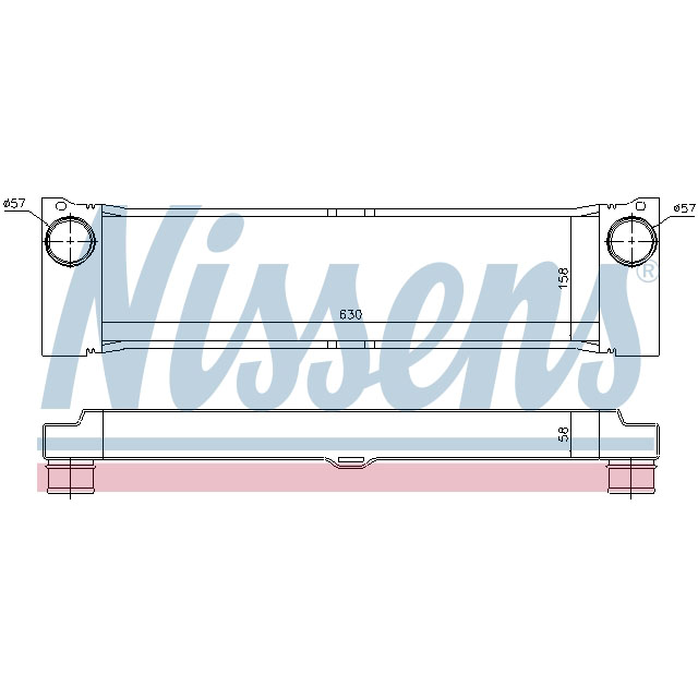 NISSENS INTERCOOLER TO SUIT MERCEDES