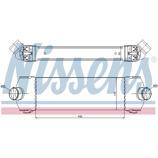 NISSENS INTERCOOLER TO SUIT LCV