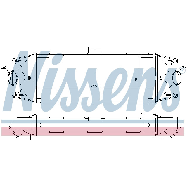 NISSENS INTERCOOLER TO SUIT IVECO