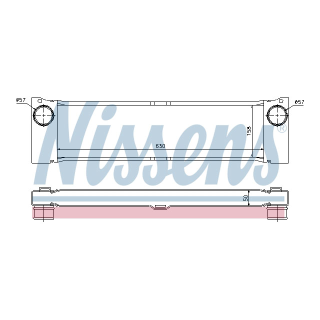 NISSENS INTERCOOLER TO SUIT MERCEDES