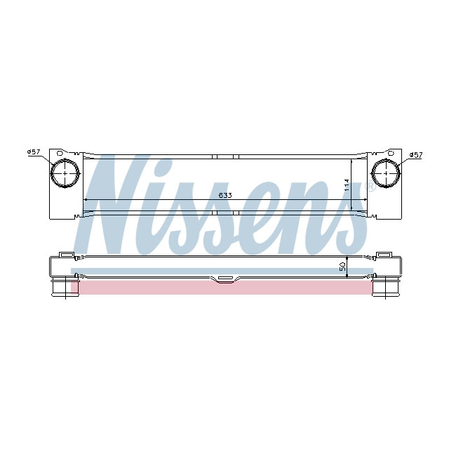NISSENS INTERCOOLER TO SUIT MERCEDES