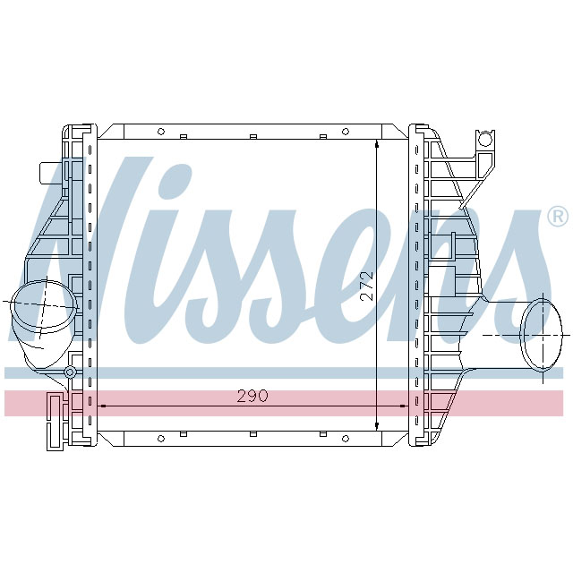 NISSENS INTERCOOLER TO SUIT MERCEDES