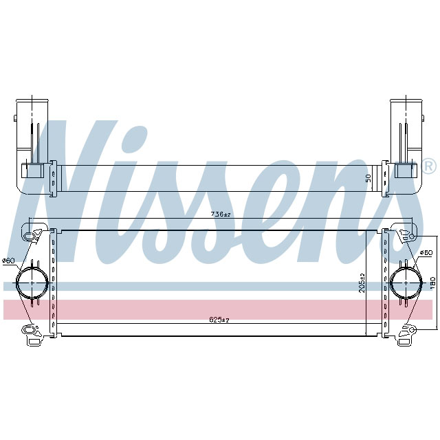 NISSENS INTERCOOLER TO SUIT RENAULT