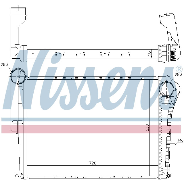 NISSENS INTERCOOLER TO SUIT RENAULT