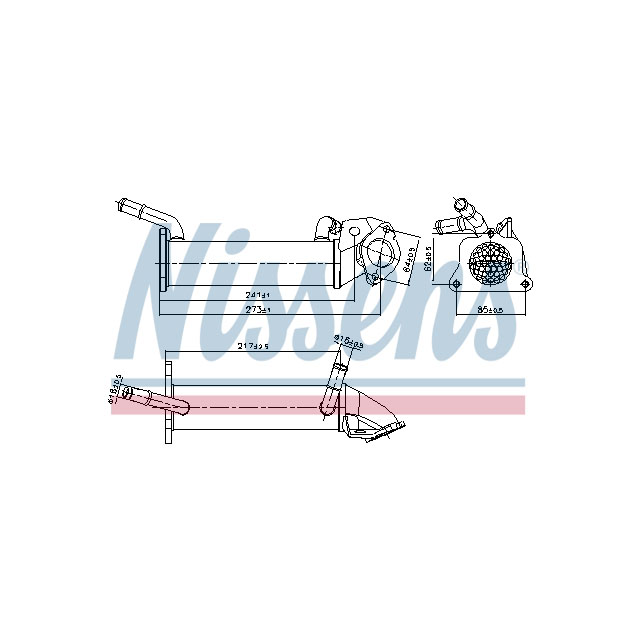 NISSENS EGR COOLER TO SUIT LCV