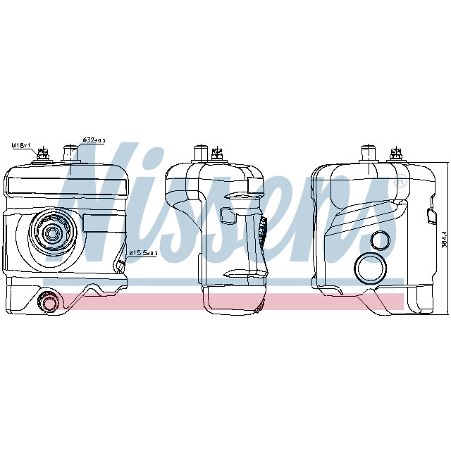 NISSENS EXPANSION TANK TO SUIT RENAULT