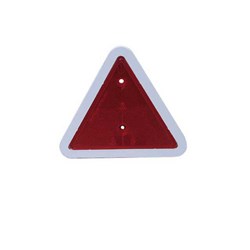 A0710 REFLECTOR RED TRIANGLE WITH SU