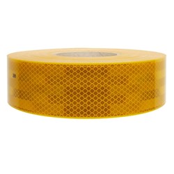 A0938-50 CONSPICUITY TAPE ECE104 - YELLOW - 50MM X 50M