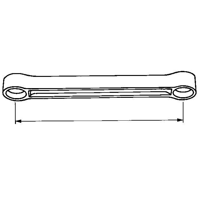 A2202 TORQUE ARM RIGID 464MM (SMT) UCUK Truck, Trailer, Lorry, Van