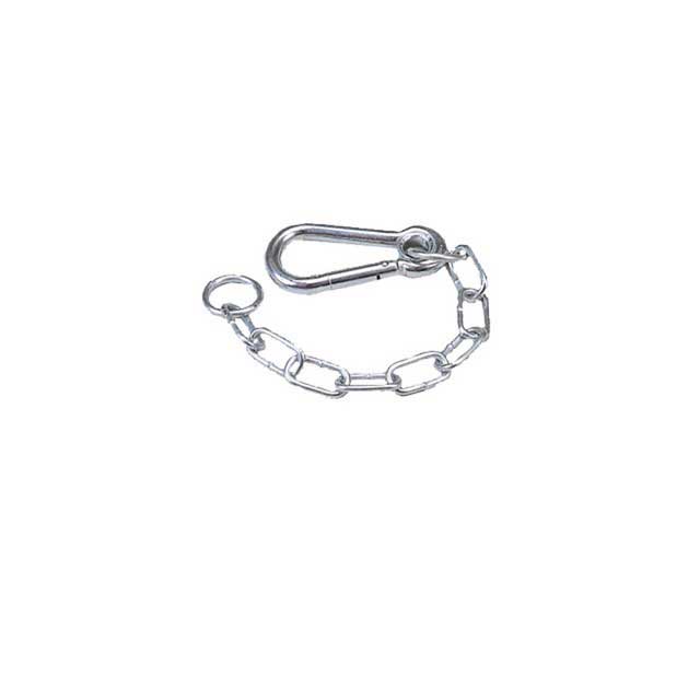 Dog clip and chain 101mm