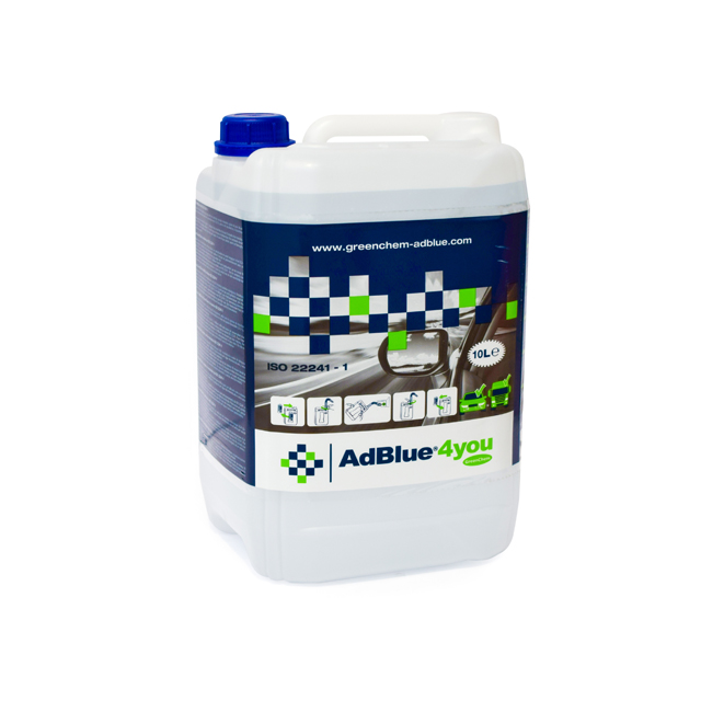 Greenchem AdBlue 10L + Pouring Spout 10Ltr For all Ad blue Vehicles 10 Litre