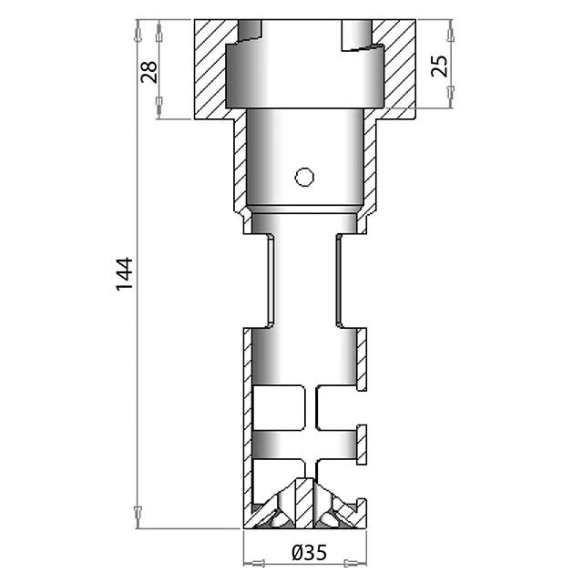 ASD0004 35MM ANTI SYPHON DEVICE FITTING UCUK Truck, Trailer