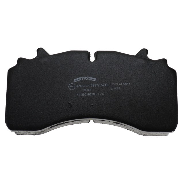 KLTE0182RUTVS TVS BRAKE PAD SET GRADE TVS AF5817 UCUK Truck, Trailer