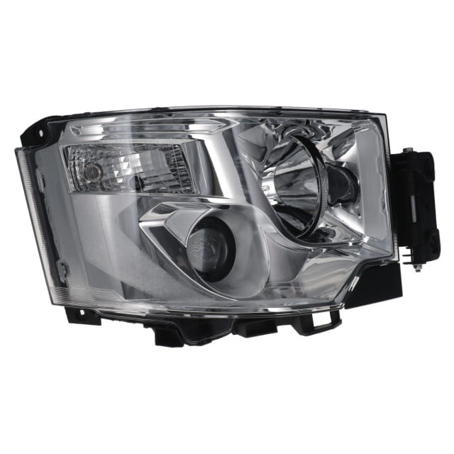 Chrome Headlamp RH - Halogen with BULB DRL to suit Renault T