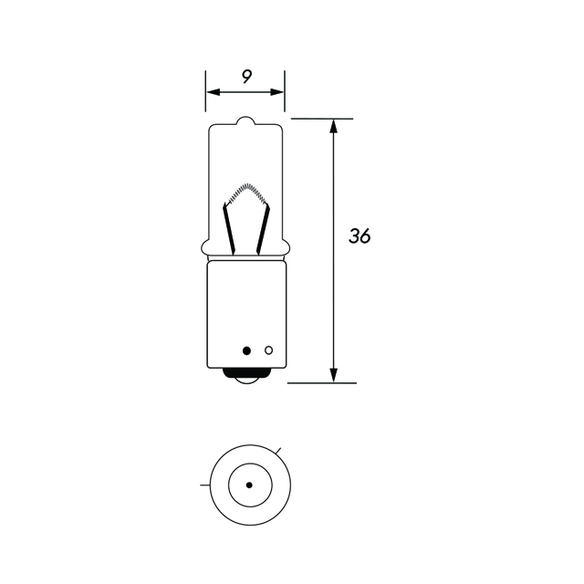 H21W Spotlight Bulb 24v 21w