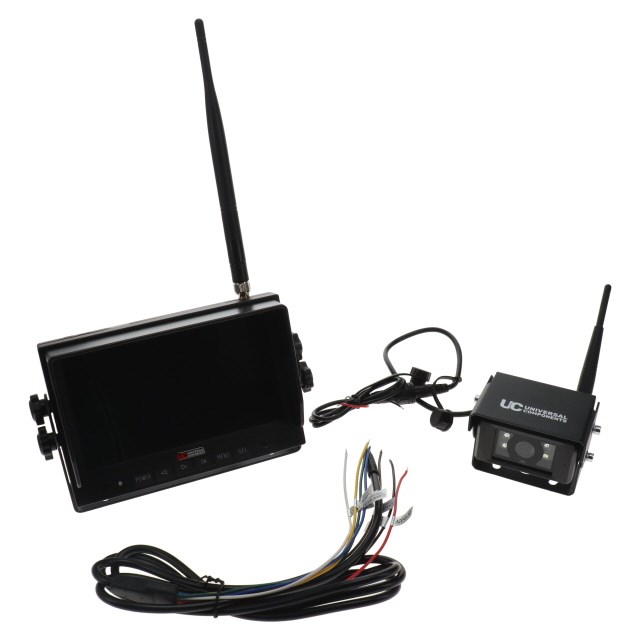 TVK022 7 inch wireless quad view HD monitor & camera with built in DVR