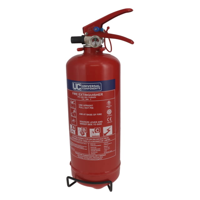 2KG DRY POWDER EXTINGUSHER - MED Approved