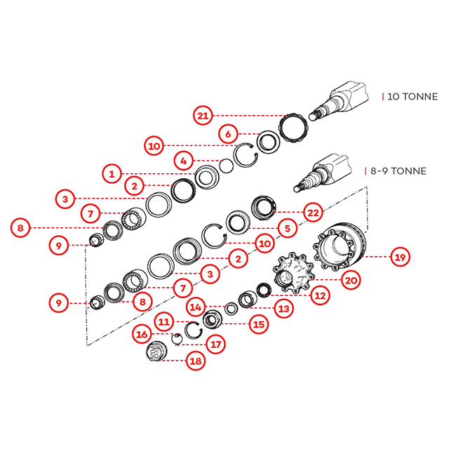 BPW SB3745 Eco Plus 8-9 Tonnes