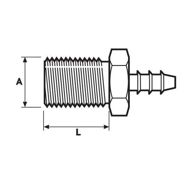 A0018 AIR COIL 20T RED M18/M16