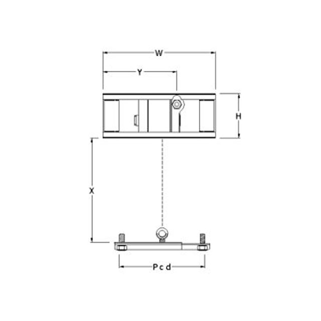 A0037 SPARE WHEEL CARRIER 8 OR 10 STUD WHEELS