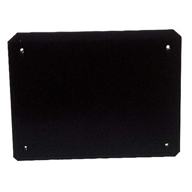 Hazard Plate Holder - Black