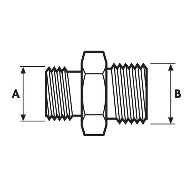 A0246 ADAPTOR(M) AIR COIL M18XM16LONG