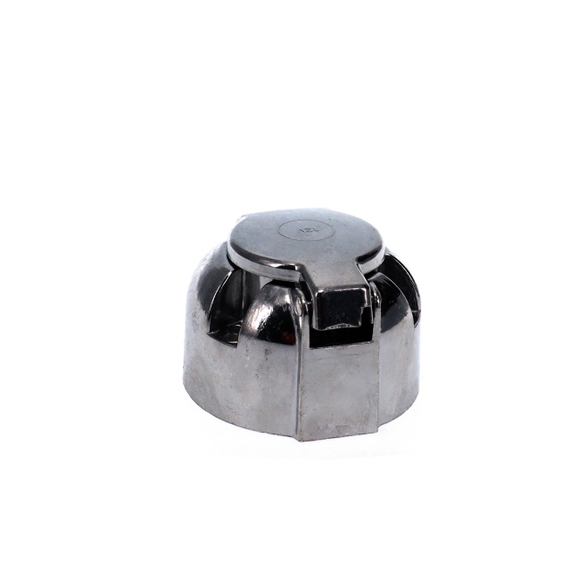 A0302U 7 Pin Aluminium Socket - 12v, S Type