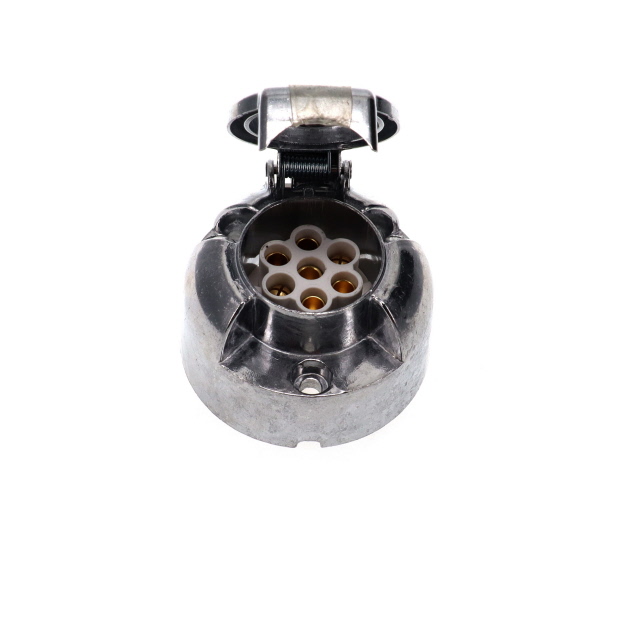 A0302U 7 Pin Aluminium Socket - 12v, S Type