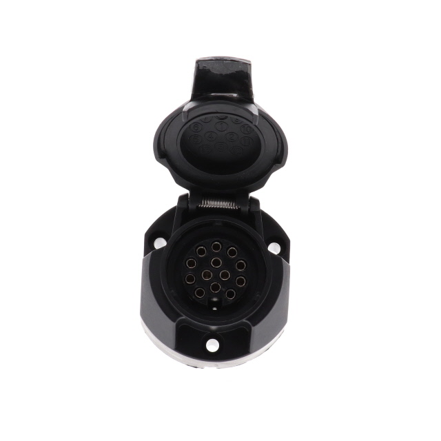 A0308U 13-Pin 12V Polypropylene Socket