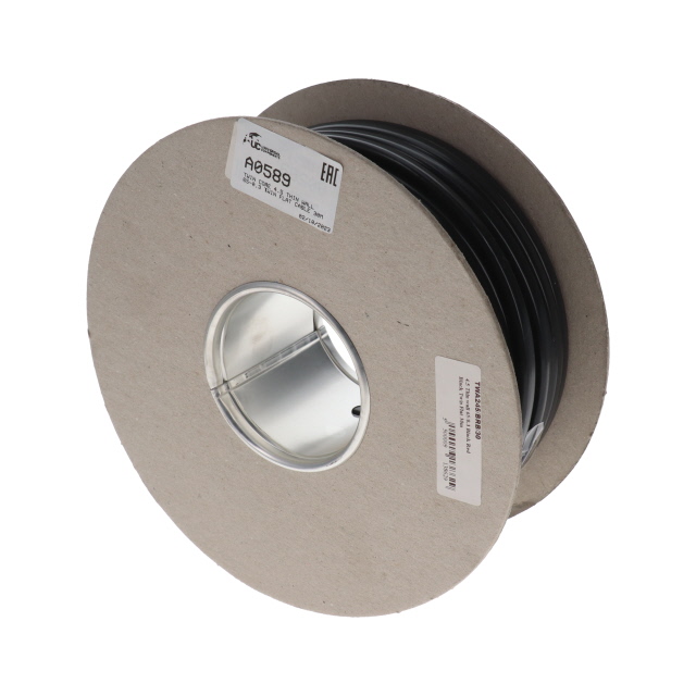 Twin core 4.5 thin wall 65-0.3 twin flat cable 30M